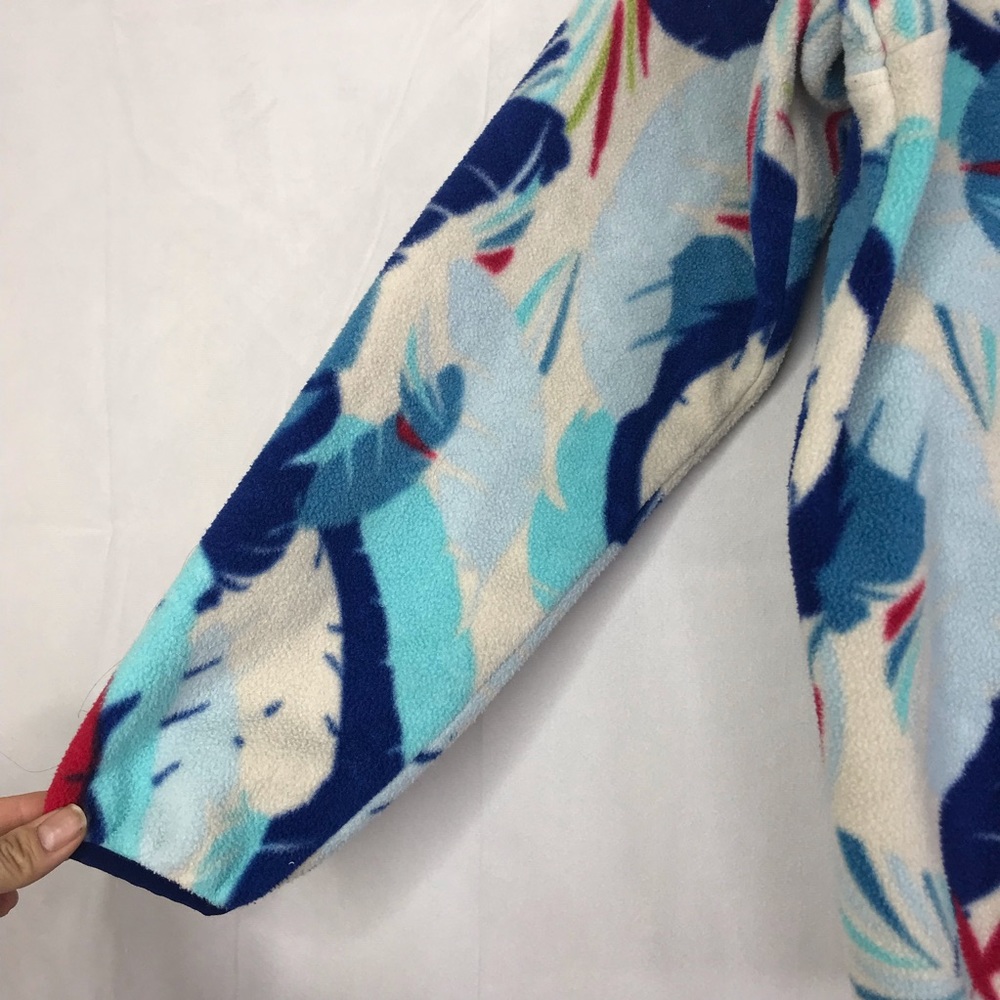 Patagonia Synchilla Multicolor Feather Pattern Sweater - Picture 7 of 9